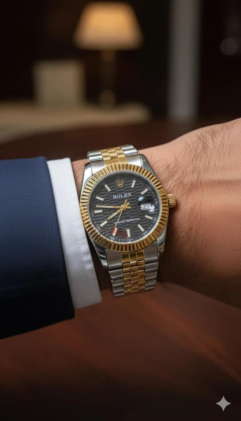 Men's Stainless steel chain watch