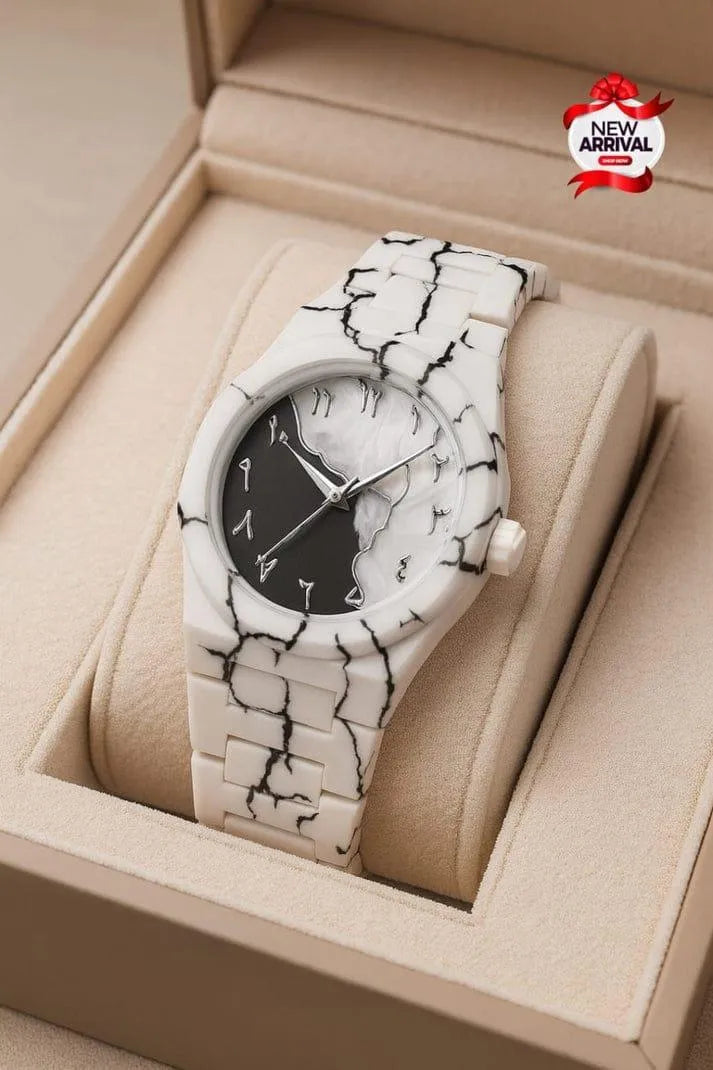 NEW Aura Watch White Arabic Aura Watch